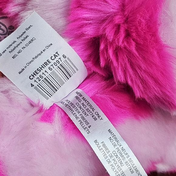 Disney Store Exclusive Cheshire Cat Soft Plush Figure Alice in Wonderland 20" - Picture 12 of 16